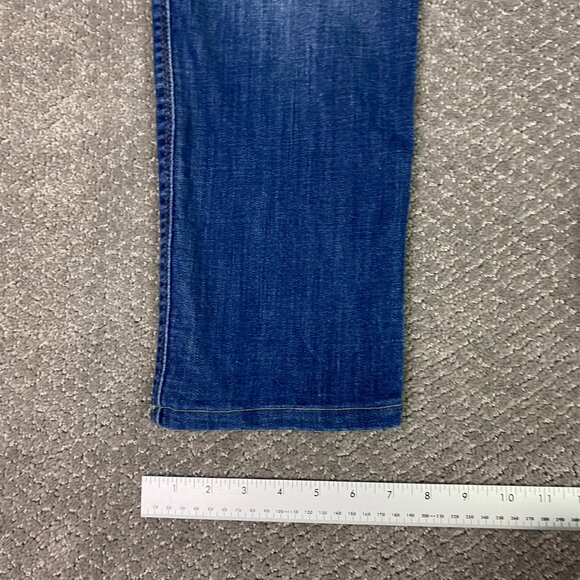 DU/ER Duer Jeans Men's 36 x 32 Fit 35 x 28.5 Blue L2X Relaxed Taper Stretch N2X - Picture 13 of 15